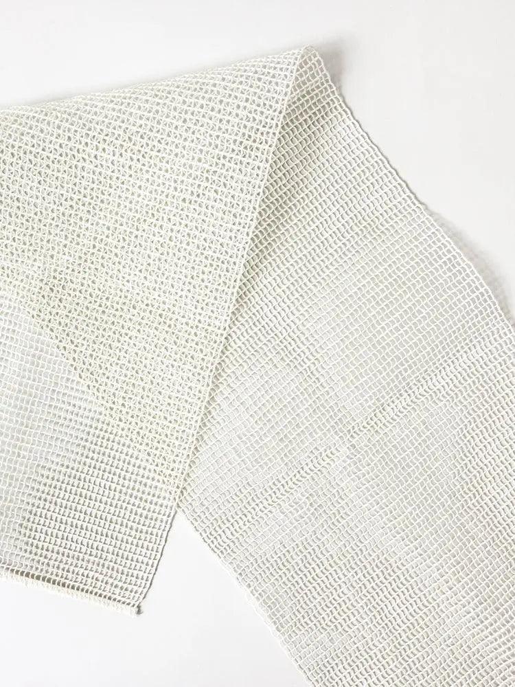 Sasawashi Open Weave Exfoliating Towel - EarthLoom