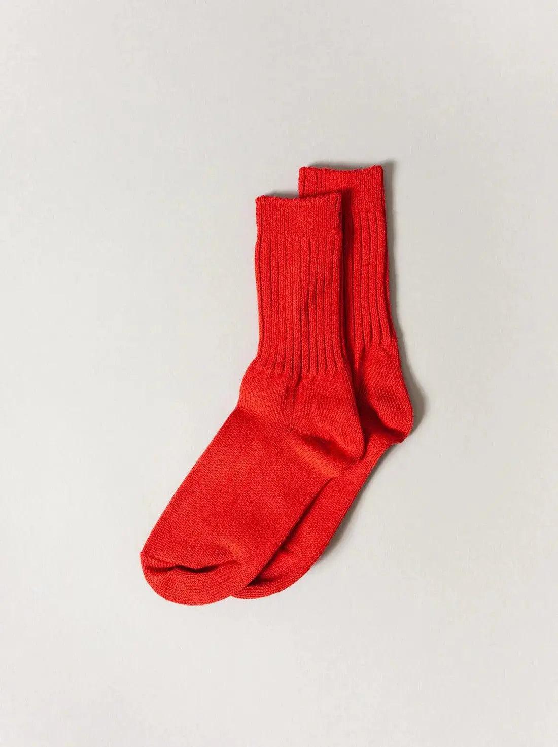 Sasawashi Ribbed Socks - EarthLoom