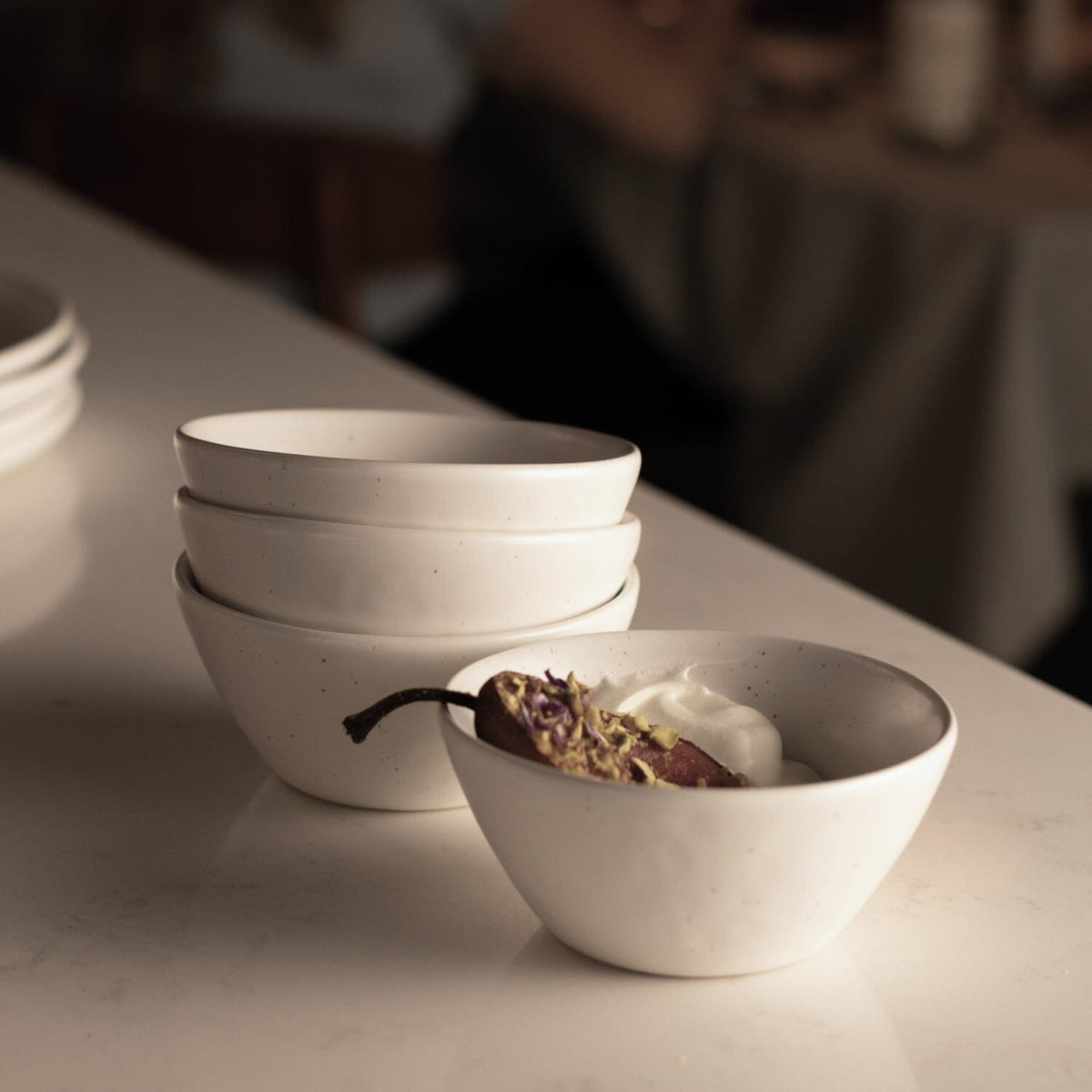 Fable dessert bowls with dessert